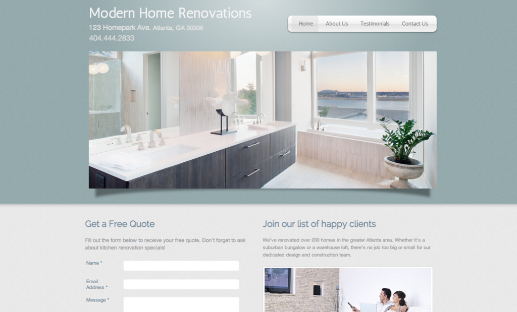 Themes Design Template Example